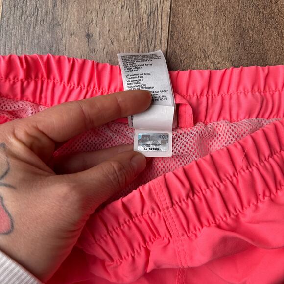The North Face Short Girls Large Pink Lined Breathable Pockets Athletic 6084 - Picture 7 of 11